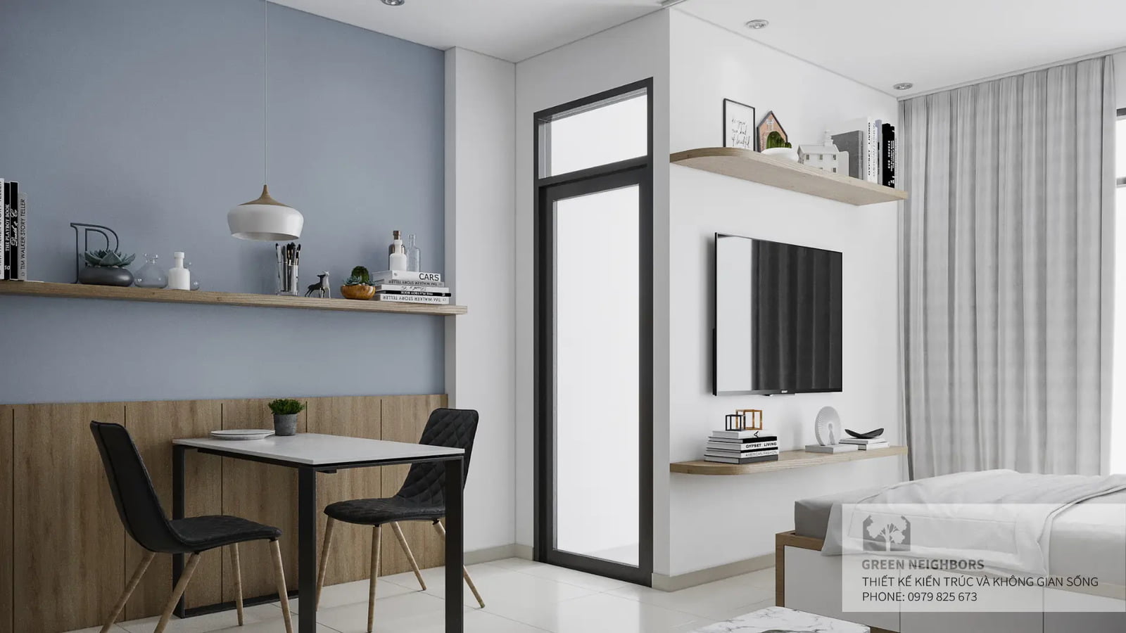 thiết kế nội thất chung cư nhỏ