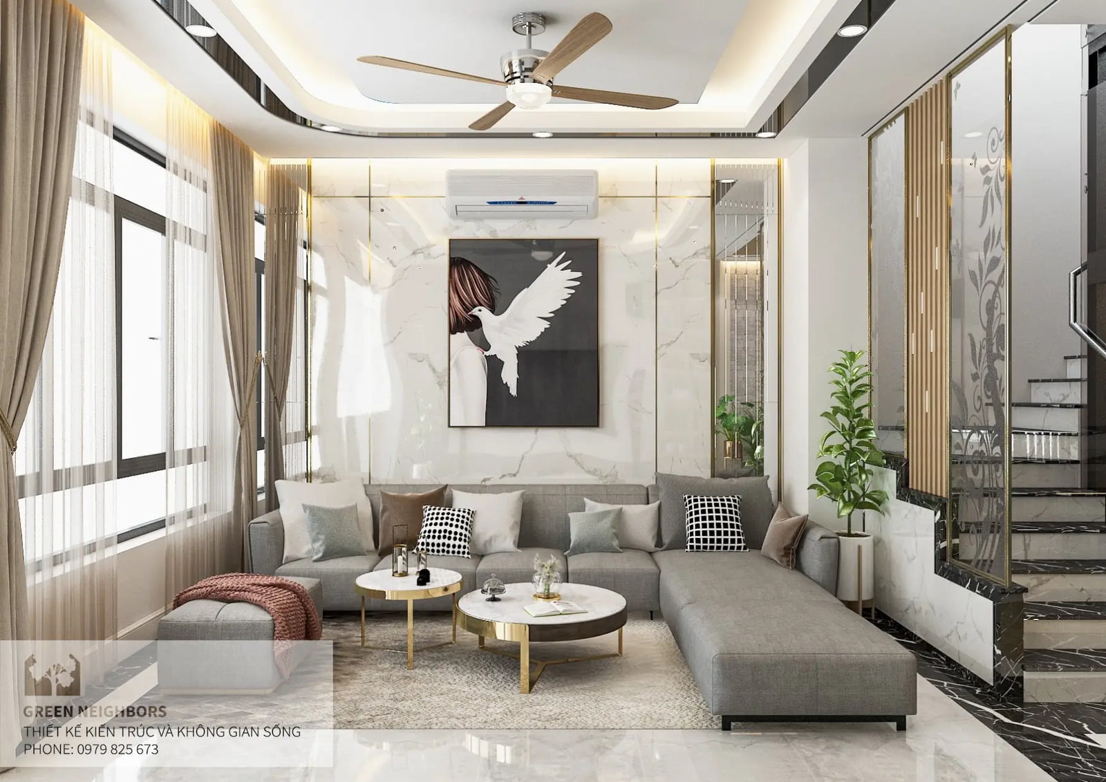 thiết kế nội thất khách sạn