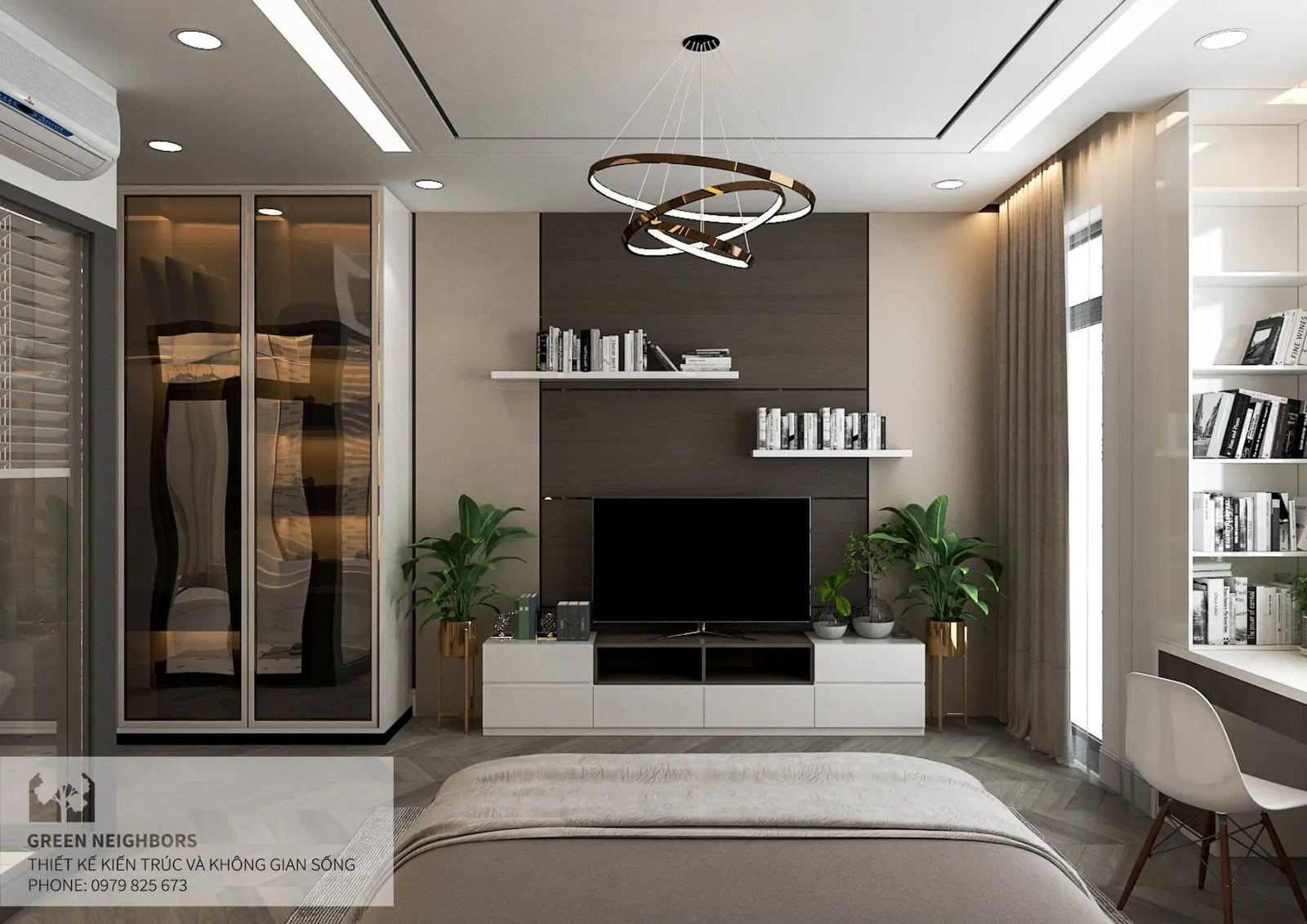 nội thất phòng ngủ hiện đại