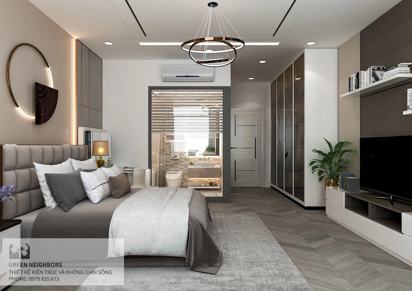 nội thất phòng ngủ hiện đại