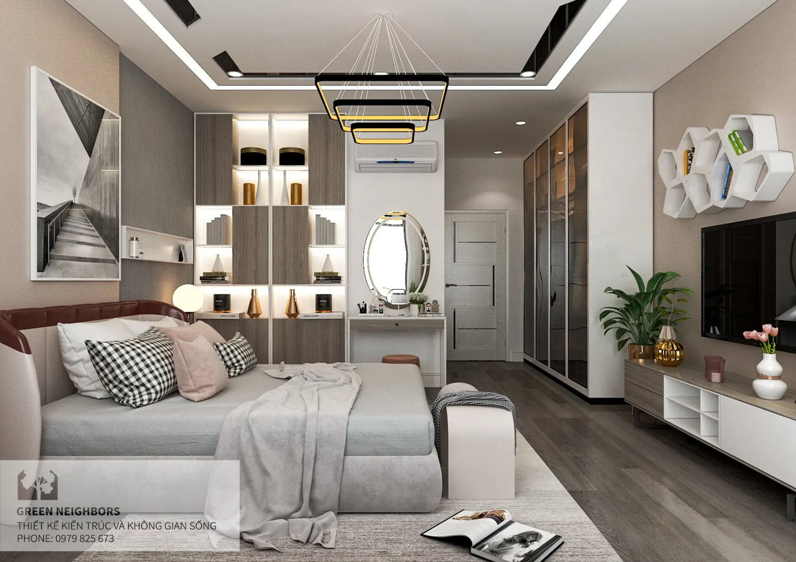 thiết kế nội thất phòng ngủ