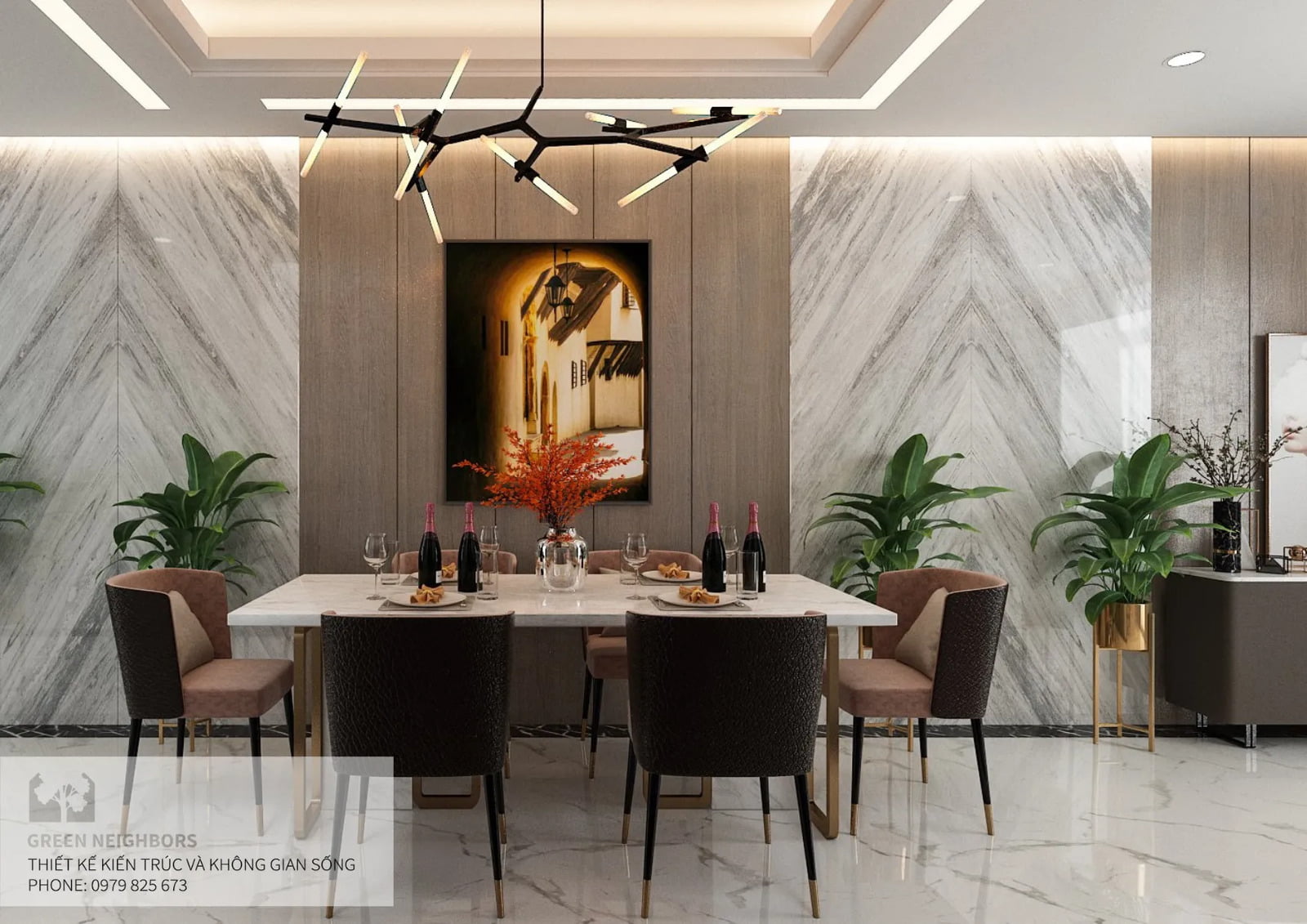thiết kế nội thất nhà phố đẹp