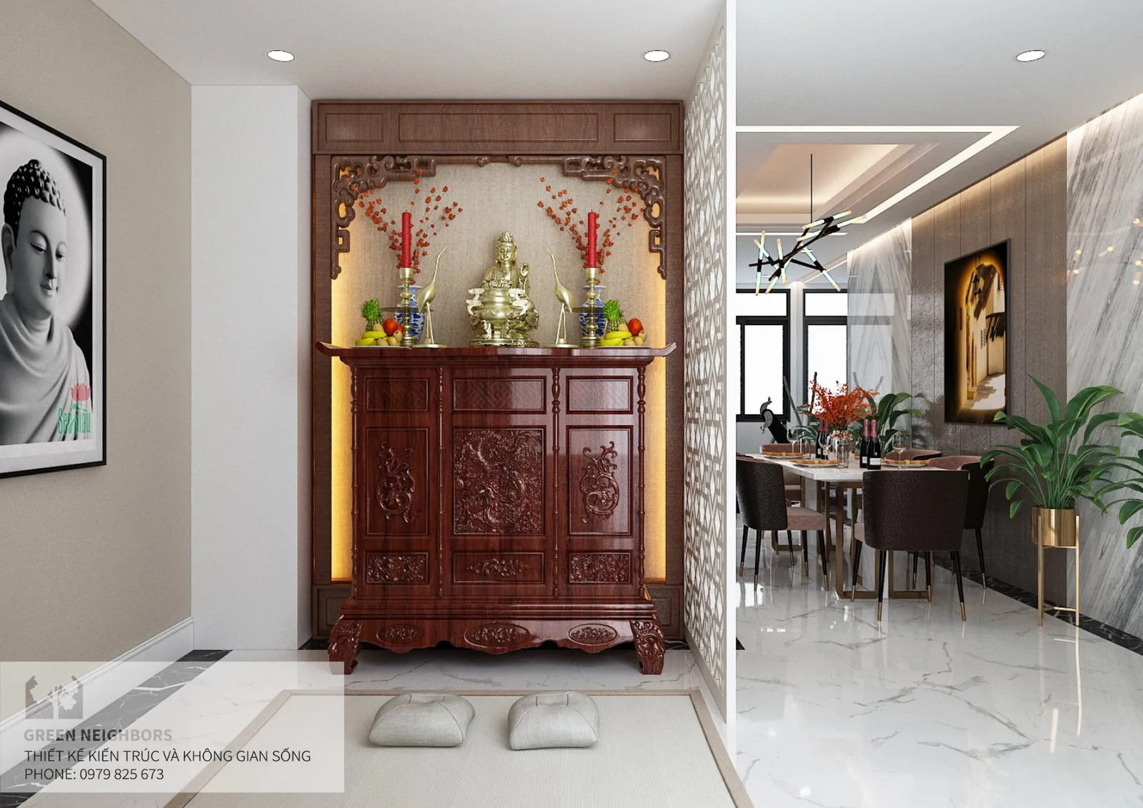 nội thất nhà ống
