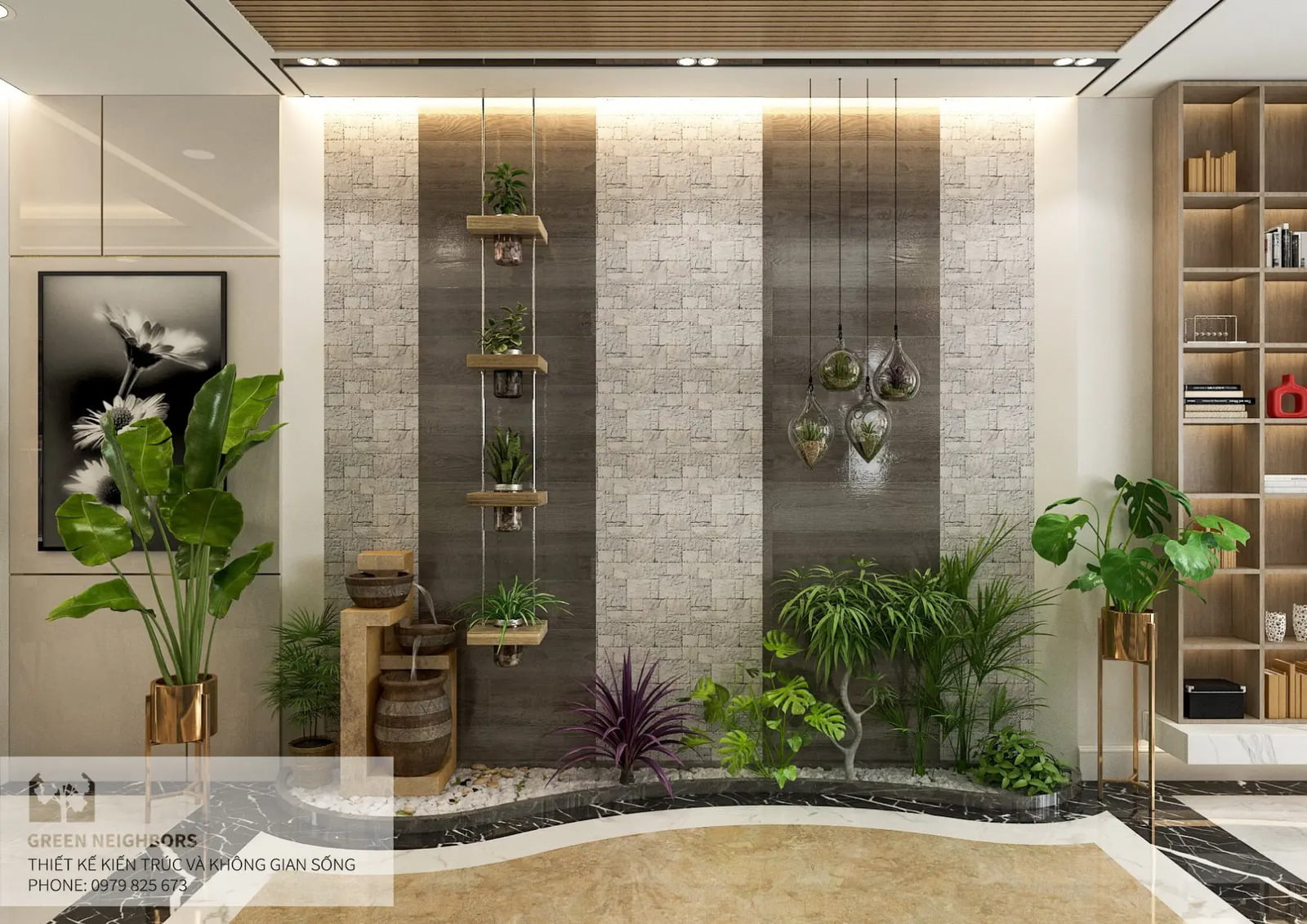 nội thất phòng bếp hiện đại
